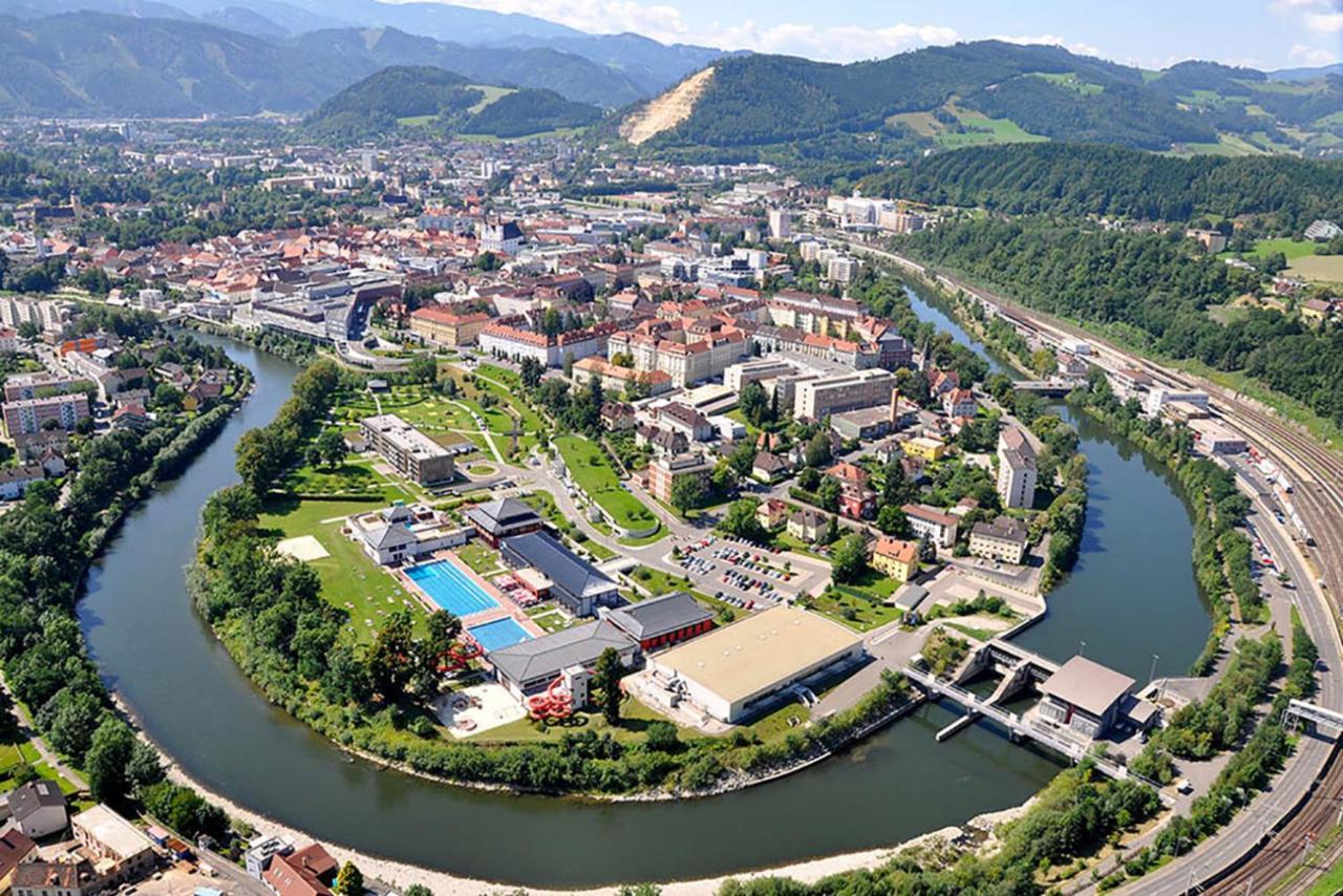 Auszeit Steiraland 1 Mit Privaten Garten Ueberdachter Terrasse Und Parken Leoben  Kültér fotó